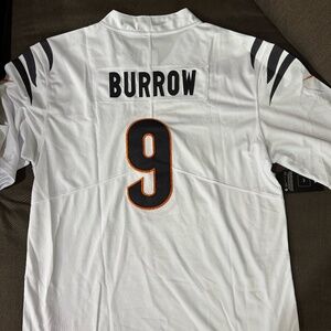 Joe Burrow Cincinnati Bengals White Jersey Mens Size XL